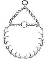 Herm Sprenger Prong Dog Training Collar Ultra-Plus Chrome Plated Steel No Pull Collar for Dogs Made in Germany, 20in x 3.0mm (Neck Size up to 16in)