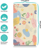 Pet Feeding Mat for Floors Waterproof Dog Mat for Food and Water Absorbent Quick Dry Non Slip mat for Cat Bowls