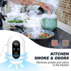 Ozone Odor Eliminator for Strong Odor 99% Cat Litter Deodorizer Dog Poof | Odor Removal Air Ionizers Home Plug-in Air Purifier for Bedroom, Toilet, Kitchen, Pets, Smoke, Formaldehyde Air Freshener