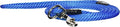 The Walkie No Pull Dog Leash - Gentle, Effective, Encourages Loose Leash Walking - Made in USA - Blue Color - Size Small for Dogs Under 25lbs