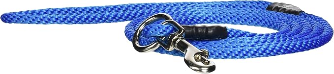 The Walkie No Pull Dog Leash - Gentle, Effective, Encourages Loose Leash Walking - Made in USA - Blue Color - Size Small for Dogs Under 25lbs