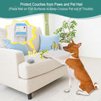 SEERWAY Scat Pet Shock Mat for Dog & Cat: 3 Training Modes 30x16 Inches | Keep dogs & cats off couch, bed, counter top Indoor, Build No-Pet boundary, Easy to clean, use and store, Battery operated