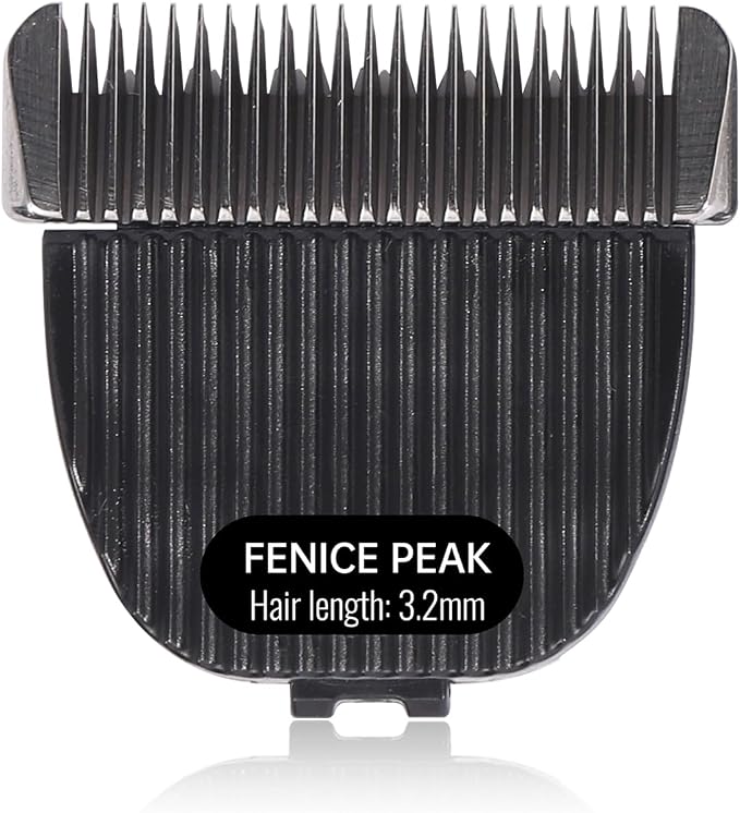 7FC Low Noise Pet Dog Grooming Clippers Replacement Blade Ceramic Edge Detachable Steel Pet Clipper Blade with Cutting Length of 3.2mm 1/8'' (1 Count)