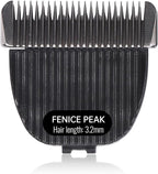 7FC Low Noise Pet Dog Grooming Clippers Replacement Blade Ceramic Edge Detachable Steel Pet Clipper Blade with Cutting Length of 3.2mm 1/8'' (1 Count)