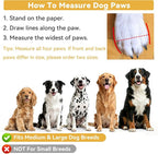 Dimicoo Breathable Dog Boots for Medium Large Dogs,Non-Slip Dog Shoes for Summer Hot Pavement,Lightweight Paw Protector Dog Booties for Outdoor & Indoor Hardwood Floors