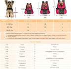 WOYYHO Pet Dog Carrier Backpack, Ventilated Mesh Small Dog Front Backpack | Breathable Puppy Back Pack, with Safety Belt, Storage Pockets, for Travel Hiking Cycling Outdoor Adventures, Rethink Pink, L