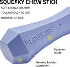 Playology Dog Toys | Squeaky Chew Stick for Large Dogs | Blueberry Scented Jumbo Fetch Toy | Squeaky Dog Chew Toy