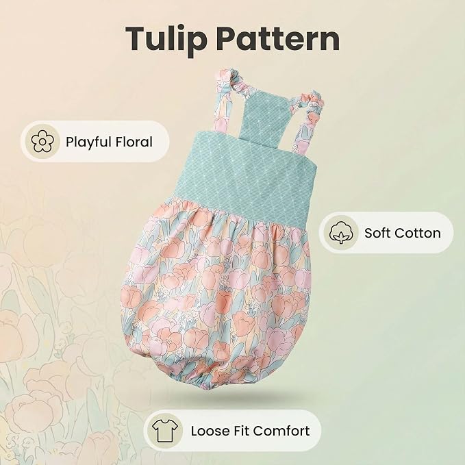 FLAdorepet Large Dog Dress Birthday Easter Outfits Summer Dog Clothes,8XL | Prefect for Wedding Holiday Spring;For Medium Large Giant Dog;Pitbull Labrador Rottweiler;Soft Fabric;Tulip Floral Print