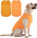 IECOii 2 Pack Dog Surgery Recovery Shirt Sleeveless Lightweight Dog Tshirt | T-Shirts with Stretch Fit,Gentle on Sensitive Skin,Anti-licking for Hot Spots,Shedding Control Tee,For Small to Giant Dogs