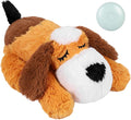 WEOK Heartbeat Puppy for Dogs-for Separation Anxiety Relief, Heartbeat Stuffed Animal Anxiety Calming Behavioral Aid Plush Toy for Dogs Cats Pets