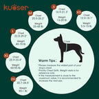 Kuoser Dog Life Jacket, High Flotation Reflective Dog Life Vest, Purple, XL | Adjustable Dog Lifejackets for Small Medium Large Dogs, Lifevest with Rescue Handle for Swimming, Boating, Lake, Beach & Pool