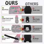 SCENEREAL Anti Slip Dog Socks to Prevent Licking Paws for Hardwood Floors | Double Sides Dog Shoes Boots & Paw Protectors for Hot/Cold Pavement, Dog Grippy Booties for Small Medium Large Senior Dogs