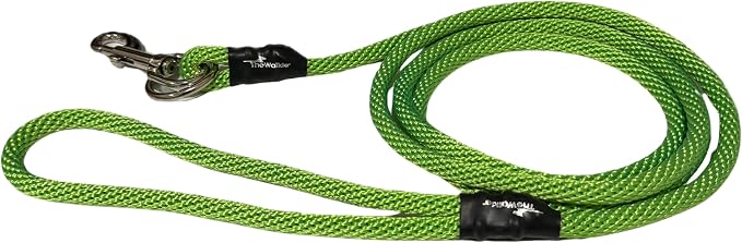 The Walkie No Pull Dog Leash - Gentle, Effective, Encourages Loose Leash Walking - Made in USA - Neon Green - Size Large for Dogs 25 lbs – 150 lbs