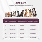FURTIME Orthopedic Dog Bed for Medium Size Dog, Waterproof Dog Beds, 35x25x6.5 Supportive Foam Pet Couch Bed with Removable Washable Cover and Nonskid Bottom