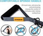 6FT Highly Reflective Heavy Duty Elastic Bungee Medium and Large Dog Leash Shock Absorbing with Comfortable Padded Handle and Traffic Handle Suitable for Training Grey