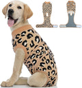 Kuoser Dog Recovery Suit After Surgery, Spay Neuter Surgical Suit for Dogs | Post Surgery Anti-Licking Dog Onesie Protects Wounds and Incisions, E-Collar & Cone Alternative Bodysuit for Female Male Dogs