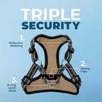 Voyager Step-in Flex Adjustable Dog Harness - Army, X-Large | 23 - 28" in Chest, Fully Adjustable, Reflective Bands, All Weather Breathable Air Mesh, Lightweight, Fast Drying
