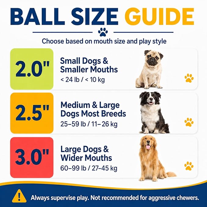 INSUM Squeaky Tennis Balls for Dogs, 12 Pack 2.5'' Medium Dog Toys Balls | Durable Non-Toxic Outdoor Dog Toys Balls with Mesh Bag, SGS Certified, Colorful Fetch Toys, Medium Large Breeds Squeaky