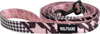 Wolfgang Heavy Duty Dog Leash, Pull-Tested to Over 800 lbs for Walking & Training, HoundsPink Print, Large