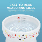 Raised Cat Water Bowl (Sakura Limited Edition)