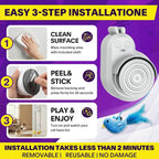 Interactive Cat Toys for Indoor Cats: Automatic Electric Flying Bird Feather & Mouse Wand, Rechargeable Electric Hanging Play Chase Exercise Moving Enrichment Toy for Bored Kittens and Adult Cats | CATPICK Rechargeable Door Frame Hanging Play Chase Exe...