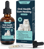 Oral Health for Cats, Cat Gingivitis Treatment, Reduce Gum Inflammation, Redness & Pain, Combats Gum Disease, Natural Plant-Based Active Formula, Cat Oral Care, Gums Health Treatment, 60ml