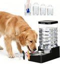 RIZZARI 10L Filtered Gravity Water Bowl Dispenser for Dogs - Dog Bowls | Dishwasher Safe Bowl,Triple-Layer Filtration,Cleaner Everyday Hydration,Large Dog Water Supply,Long-Lasting Freshness,