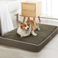 WNPETHOME Orthopedic Big Dog Beds Large Sized Dog, Waterproof Extra Large Dogs Bed with Removable Washable Cover, Multi-Needle Quilting Dogs Crate Bed