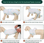 Kuoser Recovery Suit for Dogs Cats, Soft Dog Surgery Suit Female Male Spay | Professional Dog Onesie for Surgery, Substitute E-Collar & Cone, Prevent Licking Dog surgical suit Pet Neuter Suit