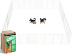 FXW Rollick Dog Playpen, Indoor, Yard & RV Camping, 45" H, 32 Panels | Easy setup, Heavy-duty, DIY layouts, for Large Dogs, Patented