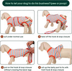 Kuoser Recovery Suit for Dogs Cats, Soft Dog Surgery Suit Female Male Spay | Professional Dog Onesie for Surgery, Substitute E-Collar & Cone, Prevent Licking Dog surgical suit Pet Neuter Suit