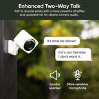 WYZE Cam v4 (Latest Model), 2.5K AI Security Camera, Indoor/Outdoor Cameras for Home Security, Baby Monitor & Pet Camera, Vibrant Color Night Vision, No Subscription Required