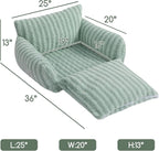 Hollypet Cat Bed Small Dog Orthopedic Couch Beds for Pets up to 20 lbs | Fluffy Multifunctional Double-Layer Warming Kitten Pet Couch Orthopedic Beds with Machine Washable Cover and Non-Slip Bottom