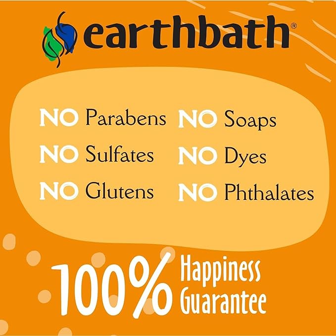 earthbath Oatmeal & Aloe Grooming Wipes, Made in USA, 100 Count (1 Pack) | Dog Wipes for Paws and Butt, Helps Relieve Itchy & Dry Skin, Cruelty-Free - Vanilla & Almond