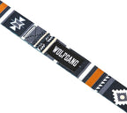 Wolfgang Heavy Duty Dog Leash, Pull-Tested for Walking & Training, NewMoon Print, Dual Handle Large