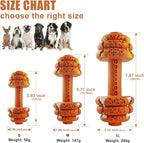 Dog Chew Toys for Aggressive Chewers,Food Grade Non-Toxic Dental Pet Toy,Tough Durable Indestructible Dog Toys for Medium Large Dogs.Orange