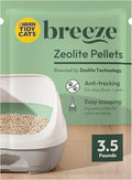 Purina Tidy Cats Litter Pellets, Breeze Refill Litter Pellets in Recyclable Box - (6) 3.5 lb. Bags
