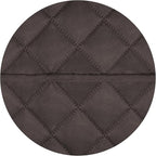 PureFit Reversible Quilted Couch Covers for Dogs Loveseat Sofa Cover 54" | Chocolate/Chocolate, Water Resistant Couch Protector, Washable Pet Couch Cover with Non Slip and Elastic Straps For Kids
