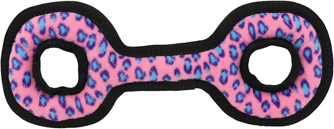 TUFFY uffy® : 2 Pack TugOWar Dog Toy: Ultra Durable Plush Toy with Multiple Layers & Reinforced Seams, Washable and Floats, Original Construction