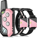 Shock Collar for Dogs, Dog Training Collar with Remote Control for 2 Dogs, 3 Training Modes with Beep, Vibration and Satic, Waterproof, Rechargeable for Large Medium