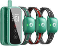 Touch-Screen Dog Shock Collar, 2600FT Range, IPX8 Waterproof | Dog Training Collar With Remote, Rechargeable E-Collar, Security Lock, Beep/Vibration/Shock Modes Fits All Breeds and Sizes
