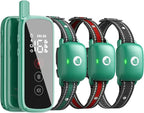 Touch-Screen Dog Shock Collar, 2600FT Range, IPX8 Waterproof | Dog Training Collar With Remote, Rechargeable E-Collar, Security Lock, Beep/Vibration/Shock Modes Fits All Breeds and Sizes