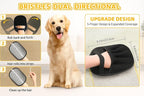 Deluxe 16-Piece Pet Grooming Kit with Carry Bag -Kit for Dogs & Cats – Quiet Clippers, Nail Grinder & Brushes