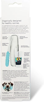 RADIUS USDA Organic Dental Solutions Puppy Kit 2 Units, Kit Includes 1 Dog Toothbrush & 1 0.8oz Toothpaste, Ultra Soft Bristle & Non Toxic Toothpaste for Dogs, Designed to Clean Teeth, Xylitol Free