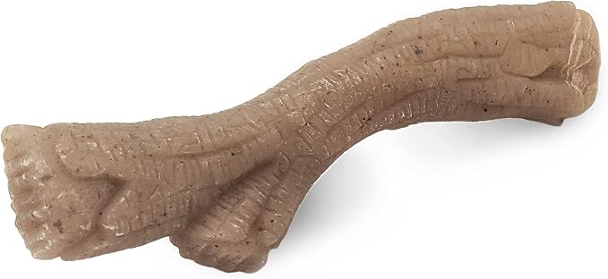 Nylabone Strong Chew Gourmet Style Dog Chew Toy Bundle, Small, 3 Count | Bacon, peanut butter, and chicken flavor, variety of shapes, durable chew toys, long lasting, for dogs up to 25 lbs