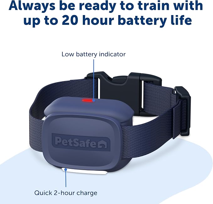 PetSafe Core Trainer Add-A-Dog Collar, 1000 Ft Range, 15 Static Levels | Adds 2nd Dog to Core Dog Remote Trainer, Built-in LED Light, Waterproof, Rechargeable, Fits 10-22in Necks, Collar Only