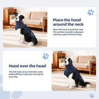 Dog Anxiety Vest–Dog Calming Shirt for Noise,Separation,Bule,3XL(66-88lbs) | Soothe your pet,Reduce anxiety,Keep things calm