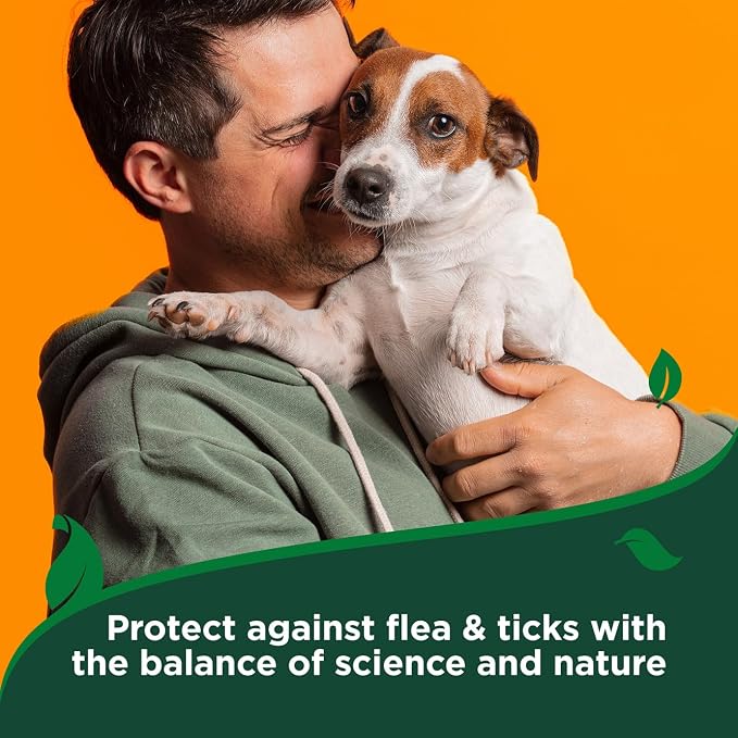 Vet's Best Waterless Flea & Tick Bath for Dogs, Essential Oil Spray, 8 oz | Waterless Flea & Tick Bath, Essential Oil Formula, Kills Pests on Contact, No-Rinse Dry Shampoo Spray, Made in USA