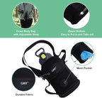GiNT 37oz Insulated Stainless Steel Dog & Human Water Bottle | Leakproof Travel Dispenser with Detachable 10oz Bowl, 24H Cold/12H Hot, Carrying Case for Walking, Hiking, Camping & Outdoor Travel