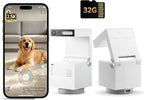 Genie S 2.5K Security Camera Indoor for Pet/Dog/Cat, Built-in 32GB Storage, No Subscription Local Storage, 2-Way Audio, Privacy Mode, AI Tracking, Pan&Tilt, Alexa & Google Assistant Compatible